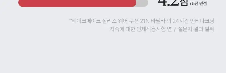 [컨실러/리필 증정] 웨이크메이크 심리스 웨어 쿠션 9COLOR(기획) 상세페이지 17